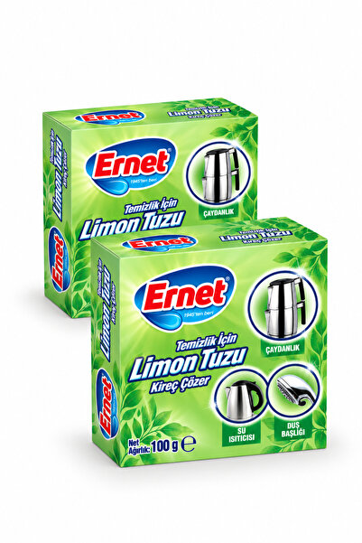 Ernet Temizlik için Limon Tuzu 2 x 100 G