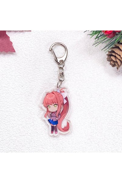 choice2 5 cm 2 1/4Pcs Game Figures Doki Doki Literature Club Keychain Accesso...