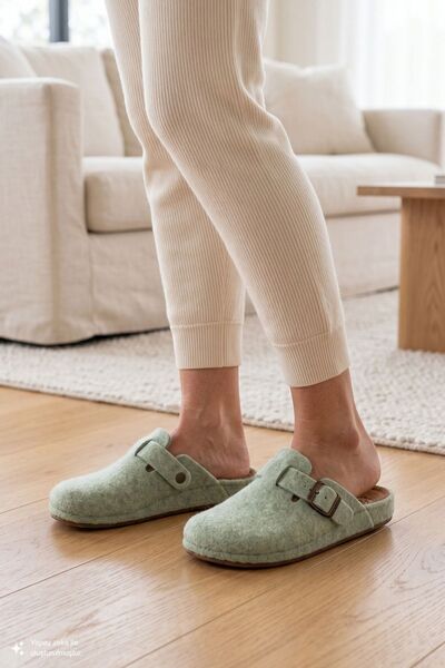 Twigy Tuana Women, Waiter Boy House Slippers Green 36/40