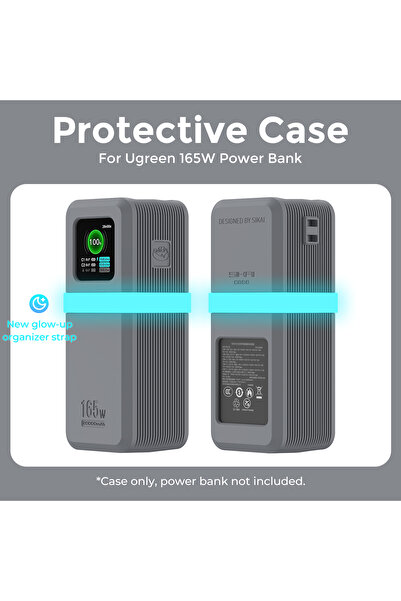 Choice grey blue SIKAI Power Bank Case For UGREEN Nexode Pro 165W 20000mAh Sh...