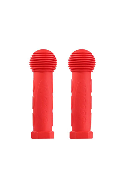 Choice Red 1 Pairs Anti Slip Handlebar Grips Rubber Bicycle Protection Handle...