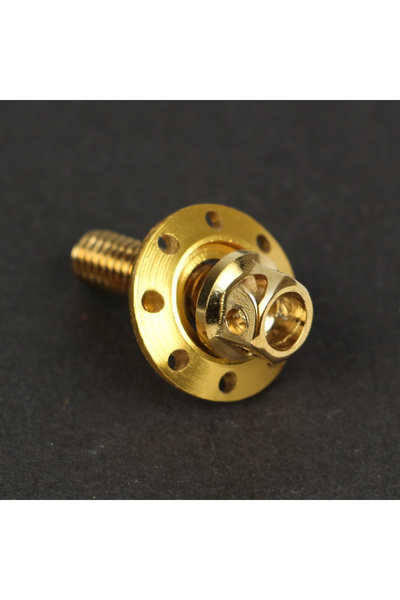 Choice7 Gold M61 Electric Motorcycle Fender Screw 304 Stainless Steel Colorfu...