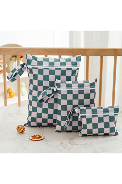 Choice13 ED003-EF756 Elinfant 3PCS Recycled Fabric Waterproof Wet Dry Bag Por...