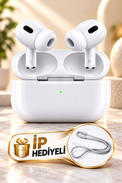 TECHNOMEN Bluetooth Kulaklık Ios Android Uyumlu Kablosuz Hızlı Şarj Beyaz