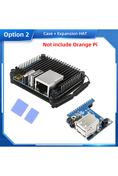 Choice Case-HAT Orange Pi Zero 3 Aluminum Case Metal Passive Cooling Shell Si...