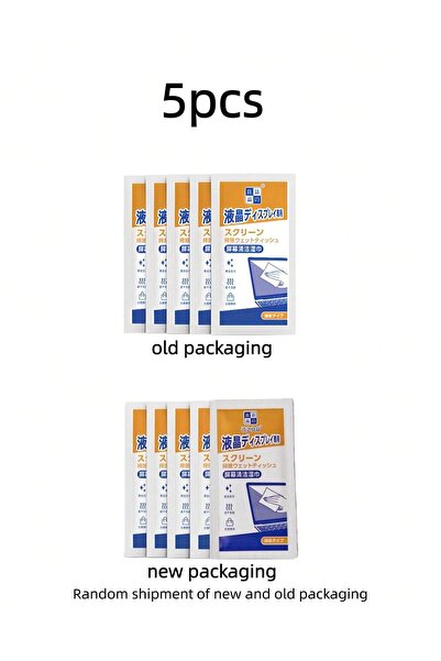 Choice 5pcs Alcohol-Free Screen Cleaning Wipes, 40Pcs Pre-Moistened Wipes for...