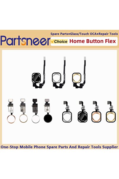 Choice7 لزر الصفحة الرئيسية الأسود 7G7P8G8P بديل بصمة الإصبع لهاتف iPhone 5 5...