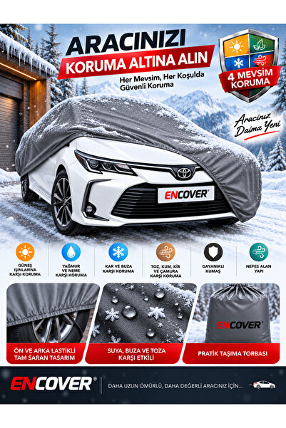 Renault BOREAL Uyumlu Araba Çadırı Araba Brandası Su Geçirmez Oto Branda