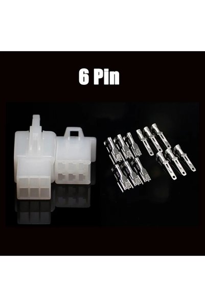 Choice4 10Sets 6Pin 10Sets 2.8mm Automotive Electrical Connector Kit 2/3/4/6/...