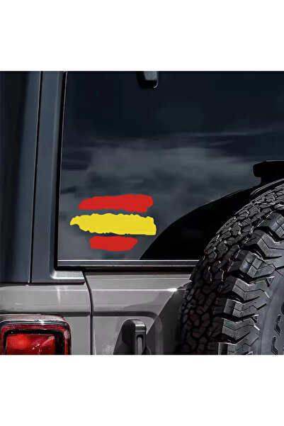 Choice 7cmX5cm 2PCS Creative Spain Vinyl Decal Stickers for Cars Motorcycles ...
