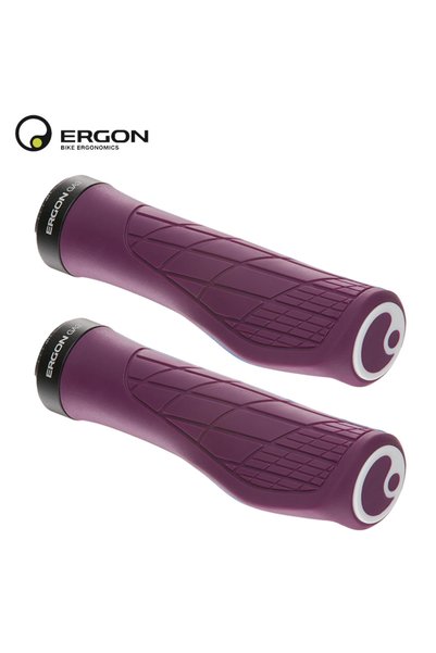 Choice GA3-Purple Ergon GA3 Ergonomic All-Mountain Bike Grips Comfort & Wrist...