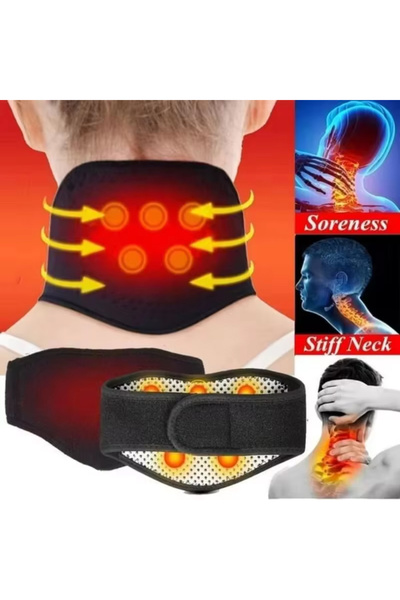 Choice1 neck brace Adjustable Back Waist Support Belt Waist Self Heating Magn...