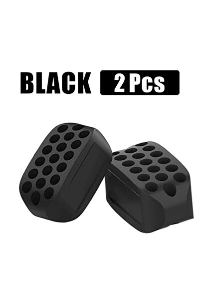 choice2 black-2pcs Jawline Exerciser for Man and Woman Silicone Jaw Exerciser...