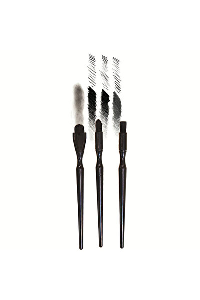 Choice1 B-3Pcs Black Rendering Brush, Durable Watercolor Paint Brush for Char...