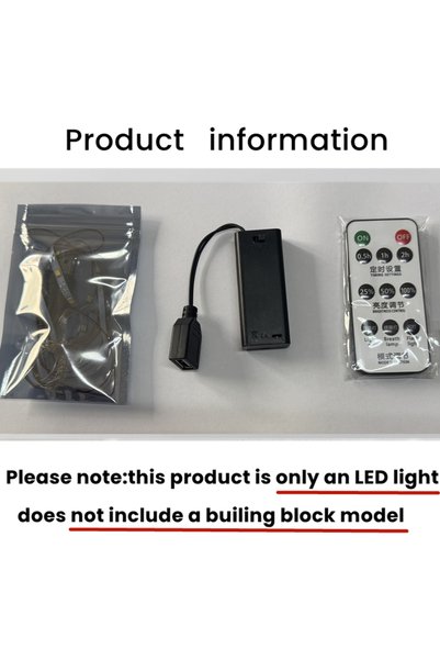 Choice S LED Light BYB LED Light Kit For 10281 Creator Expert Bonsai Tree Bui...