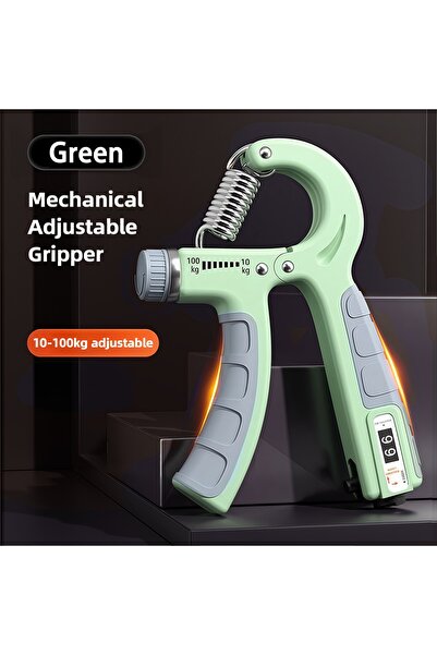 Choice Green Grip Strength Trainer Forearm Strengthener Hand Squeezer Adjusta...