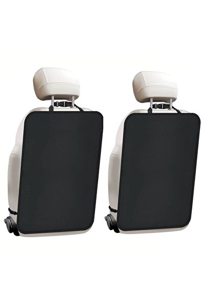 Choice 2pcs 1/2pcs Car Seat Back Kick Protectors Polyester Automotive Seat Co...