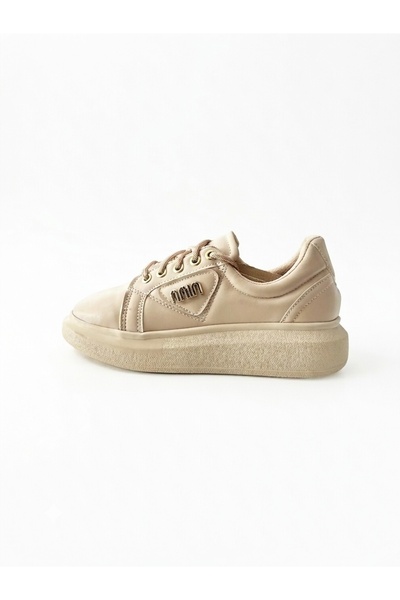 Kadın sneaker bej Yeni Sezon ayakkabı
