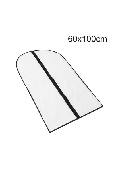 Choice 5Pcs 60x100cm 5PCs Dustproof Clothing Covers PEVA Transparent Coat Pro...