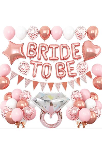 Choice balloon set CY393bride Bridal Shower Decorations Rose Gold, Bacheloret...