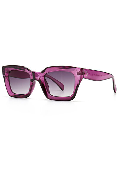 Choice3 ClearPurple-Gray Cool Colorful Square Sunglasses Women Men New Brand ...