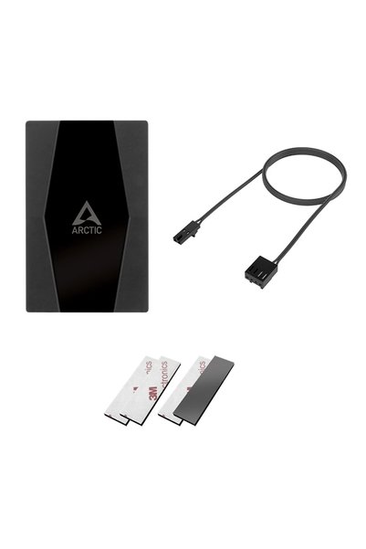 Choice موزع مراوح ARCTIC-Case، موزع طاقة PWM SATA، تصميم مغناطيسي، منفذ طاقة ...