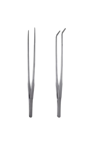 Choice7 2pcs set Stainless Steel Aquarium Tweezers Pliers Fish Tank Plant Aqu...