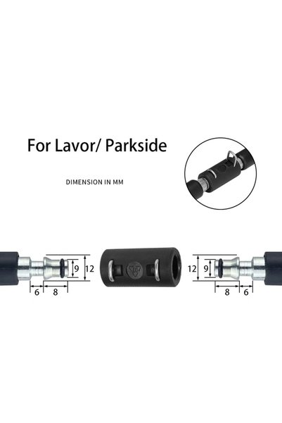 Choice5 For Lavor Parkside Extension Pipe Connector For Pressure Washer Hose ...