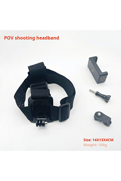 Choice Headband 4-piece set Head-Mounted Phone Camera Rig - POV Live Streamin...
