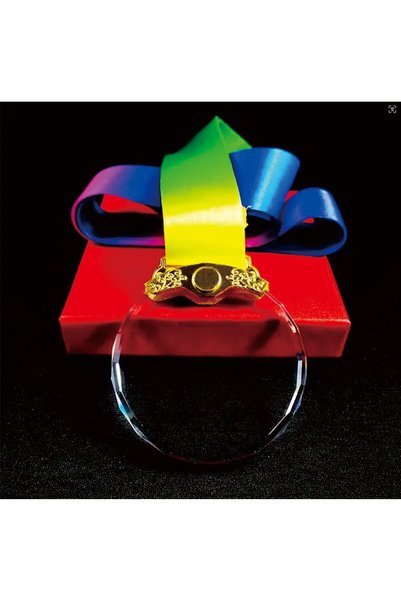 Choice1 70mm faceted edge Customizable Unengraved Crystal Trophy - Blank Awar...