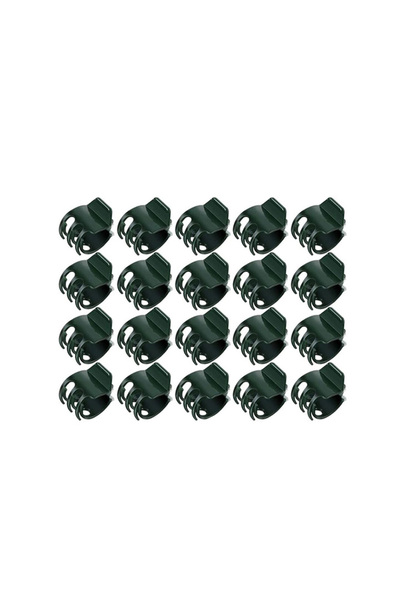 choice2 20pcs 10/50/100PCS 6-Claw Dark Green Plant Clips Orchid Flowers Suppo...