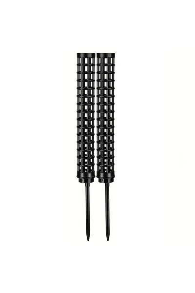 Choice Black (two pack) 2 Plastic Moss Poles, Plant Stakes for Indoor Plants,...