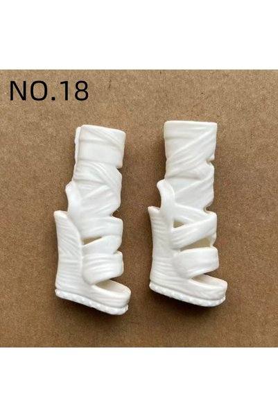 Choice NO.18 Novelty Monster Doll Boots Sandals for Decorative Doll Dressing ...