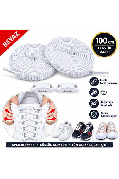 AiryFooT Takbırak Lastikli Ayakkabı Bağcığı, Akıllı Bağcık, Yeni Nesil Bağcık...