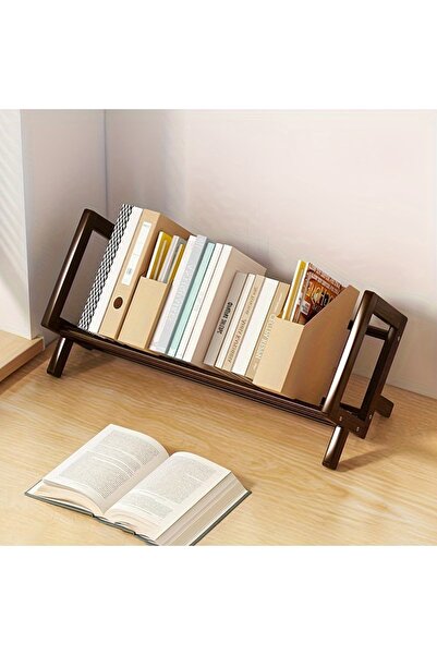 Choice retro Desktop Bookshelf Home Living Room Small Decoration Bamboo Decor...