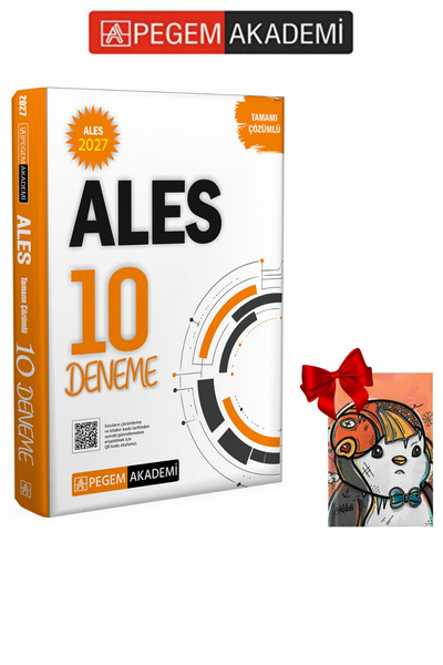Pegem Akademi Yayıncılık 2027 Ales Tüm Adaylar Için Ales 10 Deneme + Deftter ...