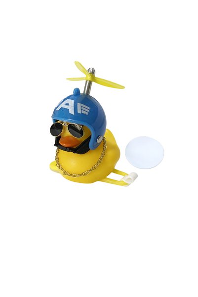 Choice M01 Rubber Broken Wind Duck Bike Motorcycle Car Ornaments Yellow Duck ...