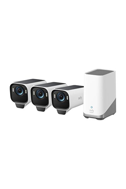 eufy Ασύρματο σύστημα παρακολούθησης βίντεο EufyCam S3 Pro, 4K, BionicMind™, ...