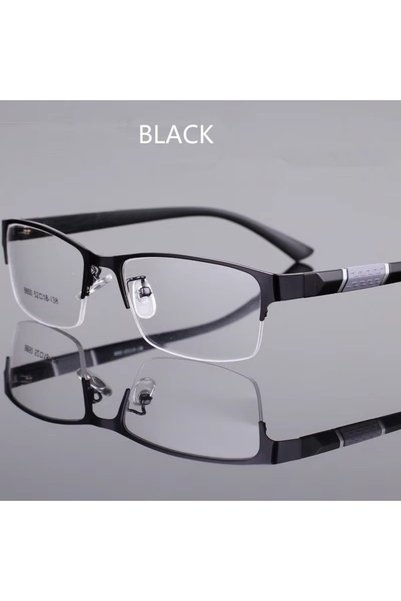 Choice6 +200 black Men Reading Glasses Retro Business Hyperopia Glasses Anti ...