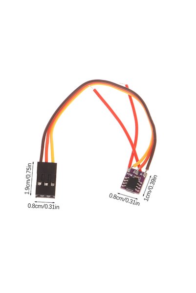 Choice A2 ESC with wire 1S 1.8A Electronic Speed Controller Dual Way Brushed ...