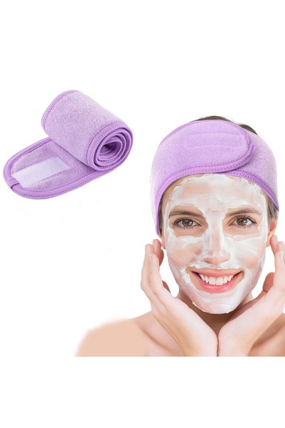 Choice4 1PC-Purple Women's Adjustable Wide Headband - Great Cosmetic Accessor...
