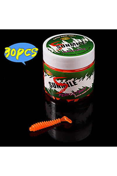 Choice 3.5CM COLOR C SUNMILE Fishing Soft Bait Worm Artificial Baits 35mm/0.3...