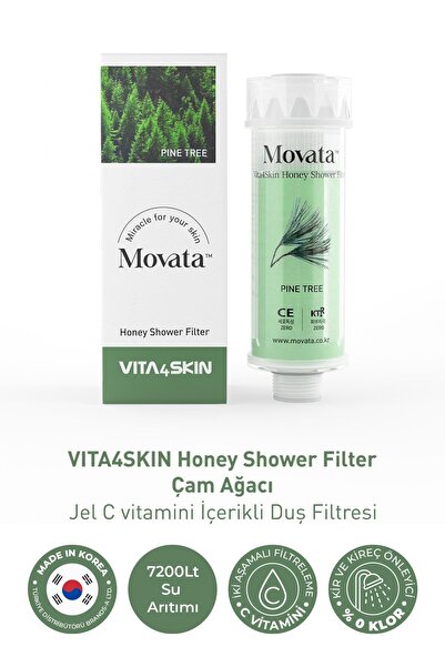VITA4SKIN C Vitaminli ve Ballı Duş Filtresi - Çam Ağacı Kokulu