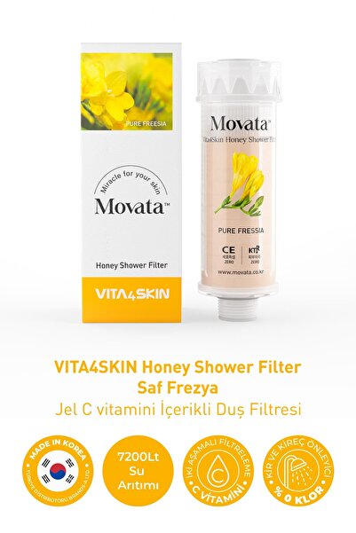VITA4SKIN C Vitaminli ve Ballı Duş Filtresi - Saf Frezya Kokulu