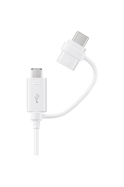 Samsung combo, Micro USB, Type-C, Alb