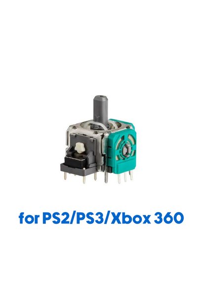 Choice20 قطعة واحدة لجهاز تحكم PS2 PS3 Xbox360 الأصلي ثلاثي الأبعاد بمحور عصا...