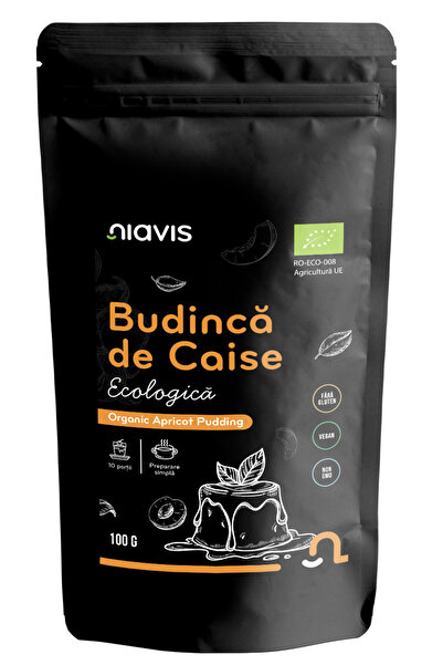 Niavis Budinca de Caise fara Gluten Ecologica/Bio 100g
