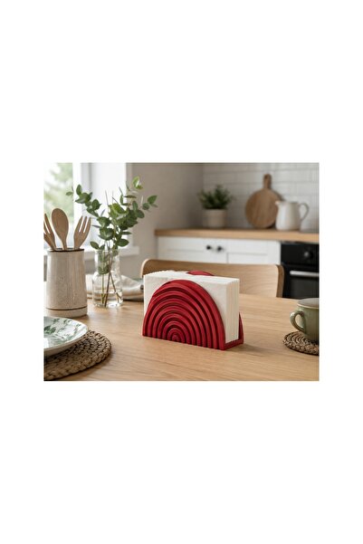 Lunera Accessories Crescent Napkin Holder Decorative Desktop Napkin Holder Mo...