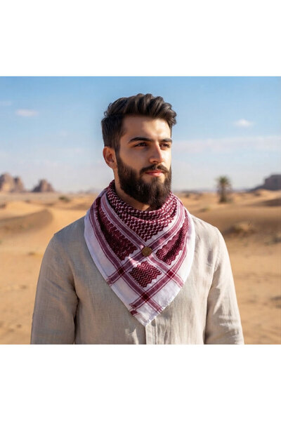 Kaftan Collection Poşu and Kefiye Shawl - Puşi Model