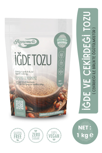 Annemeli 1 Kg Iğde Ve Çekirdeği Tozu ( Iğde Unu ) % 100 Doğal Annemeli Günlük...